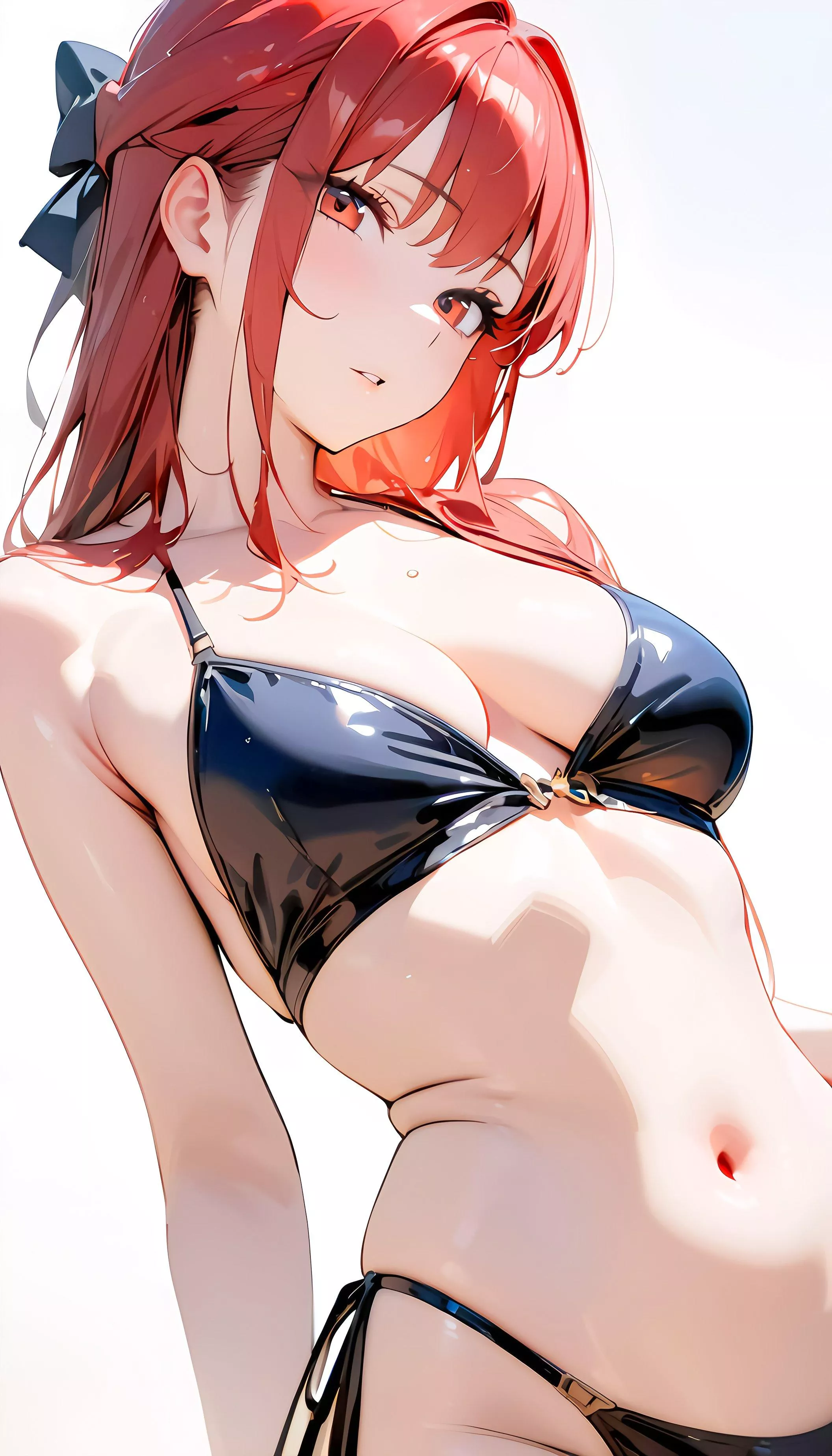 Swimsuit Redhead 