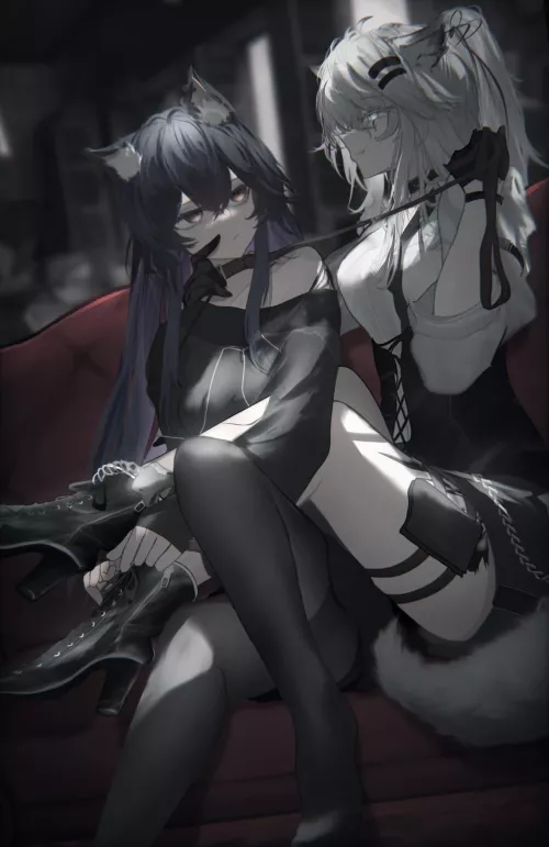 Texas & Lappland [Arknights]