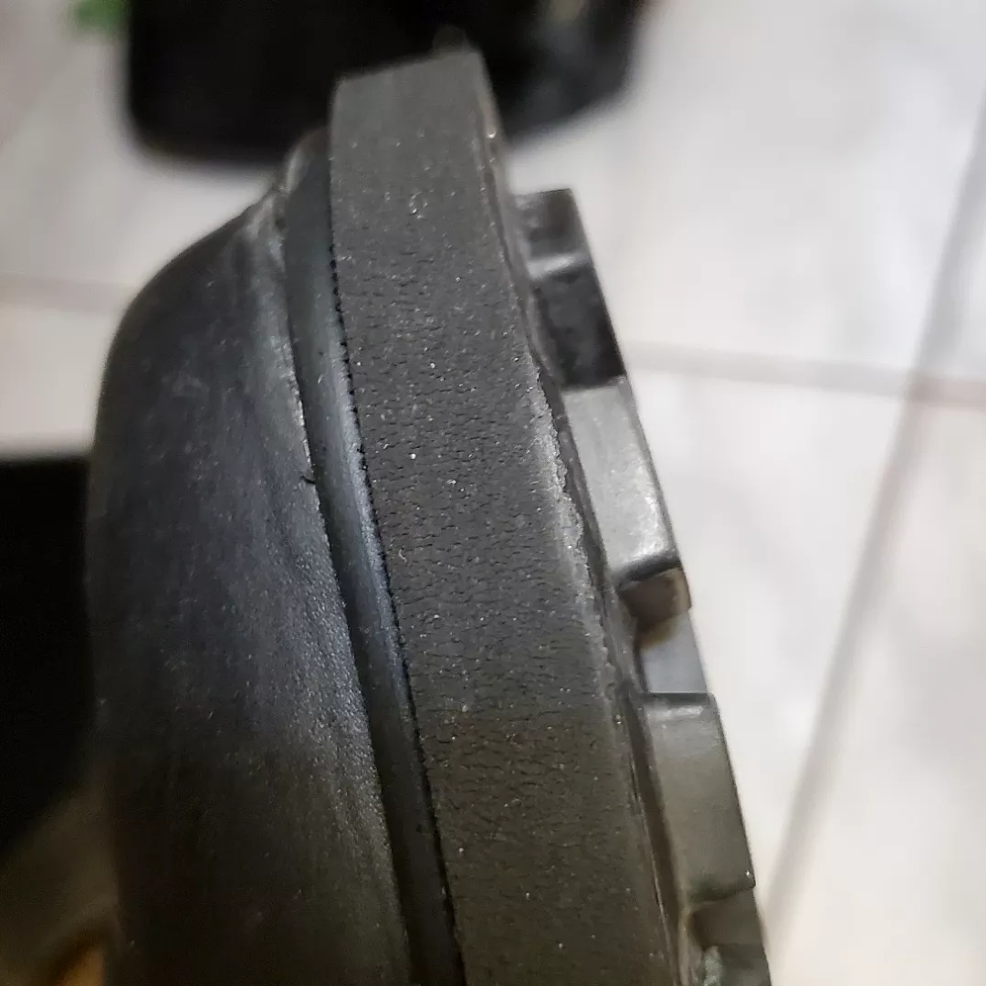 these were sold to me as natural rubber soles but they seem strange,,,