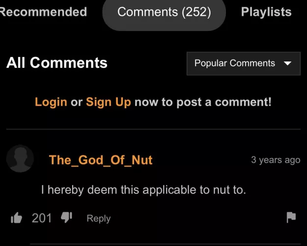 Username checks out…