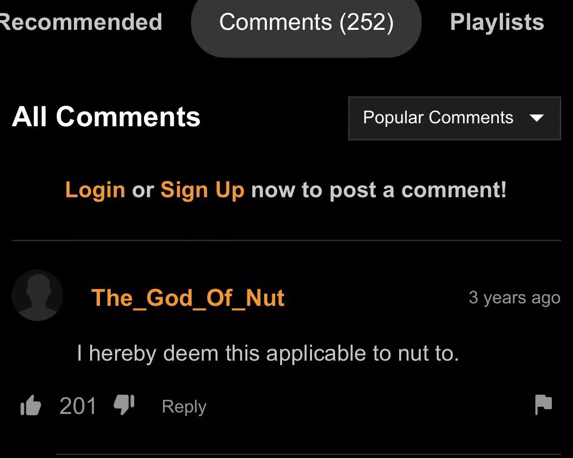 Username checks out…