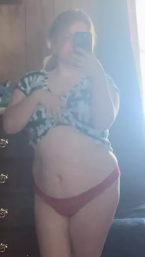 Wanna help me finish getting dressed?