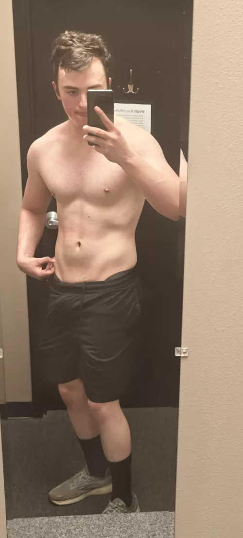 6 weeks back in the gym after 2 years off :)