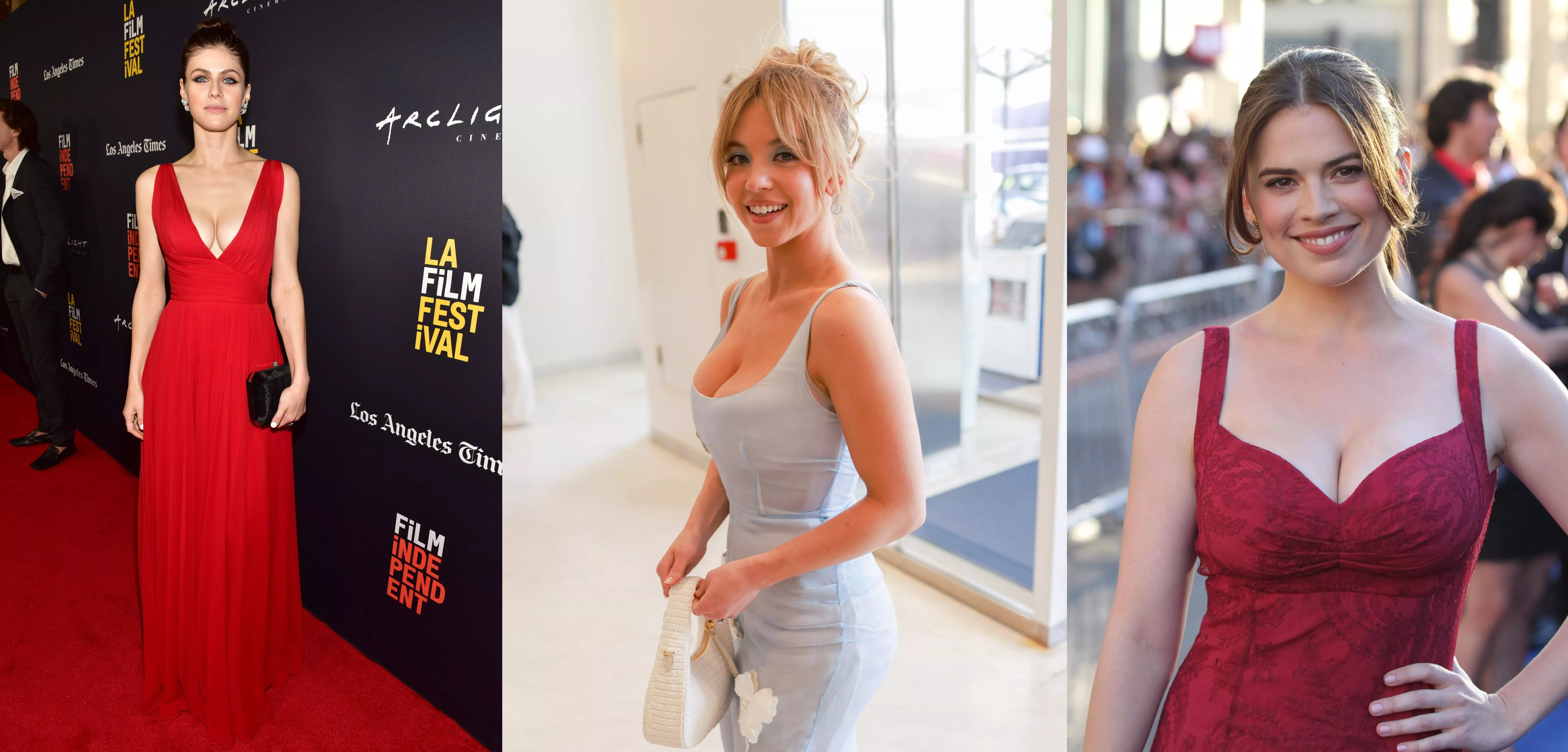 Alexandra Daddario or Sydney Sweeney or Hayley Atwell