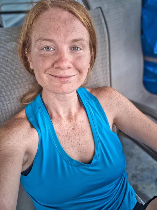 Authentic redhead: keep out of direct sunlight☀️ [F27]