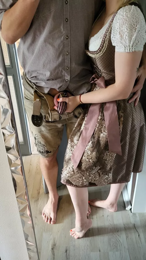 Chastity in Bavarian style 🇩🇪🔐😈