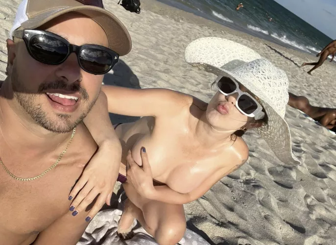 Enjoying the summer with friends