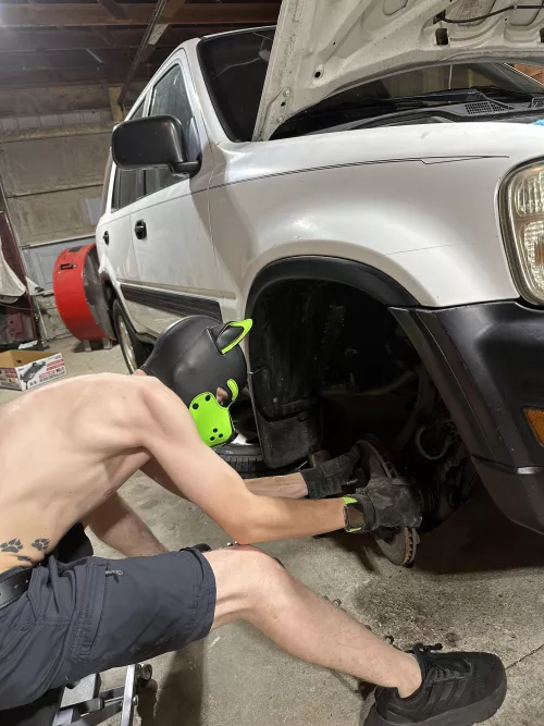 I got 99 problems… and this project car is all of them. 🔧 🐾