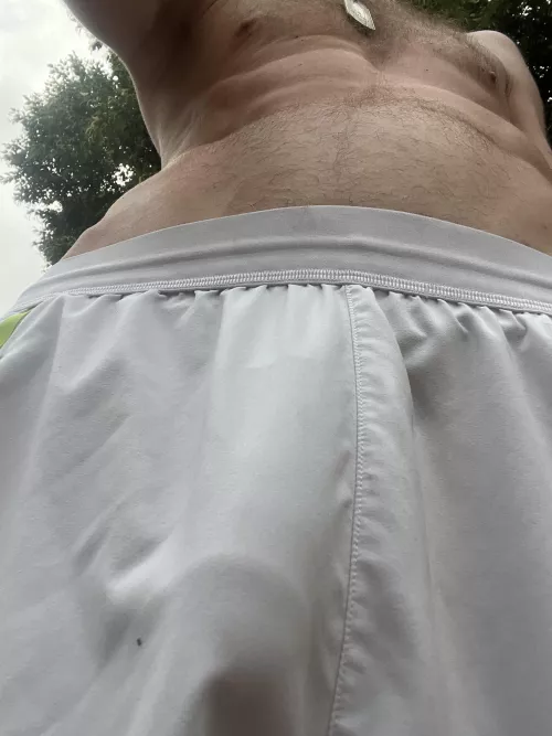 I love my white shorts