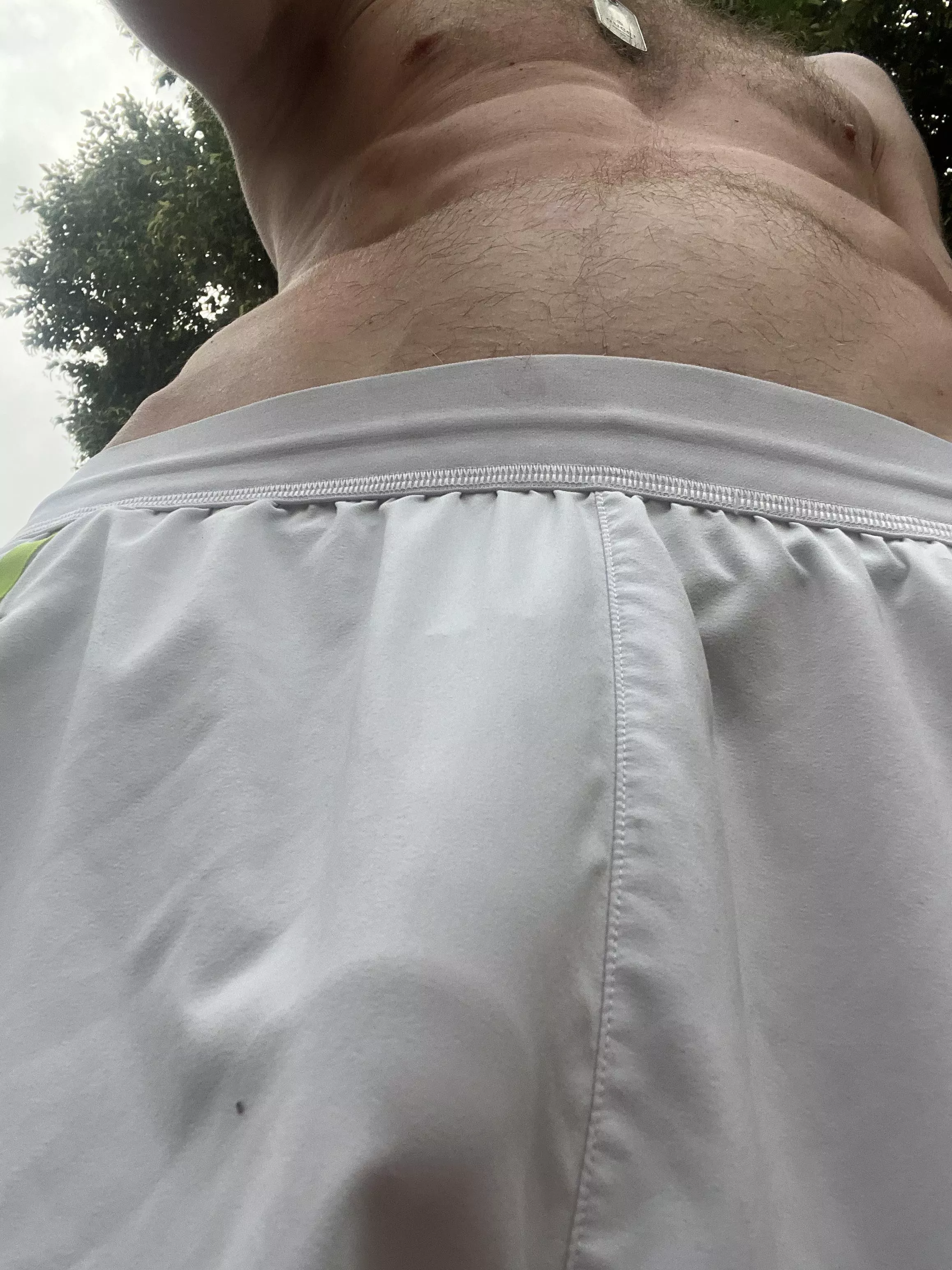 I love my white shorts