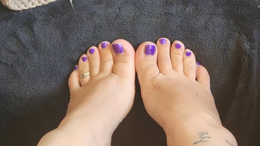 i think the purple looks good