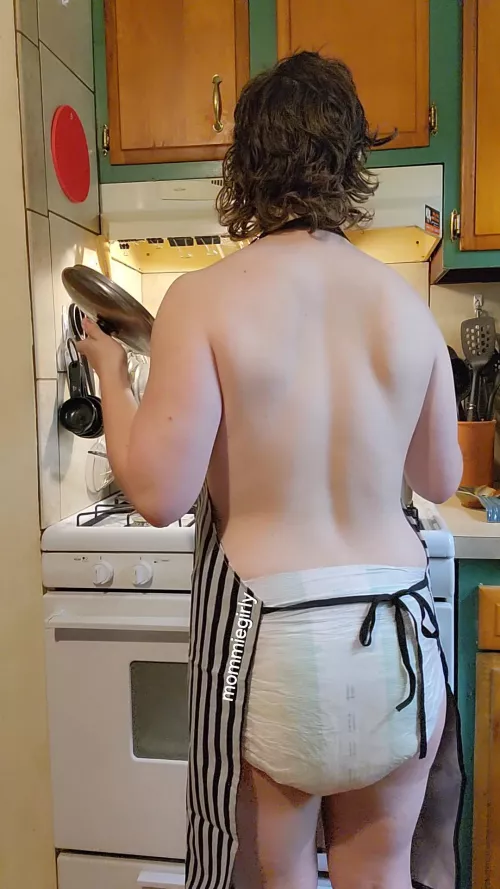 I'll do all the cooking and cleaning and you can do all the changing 🙃