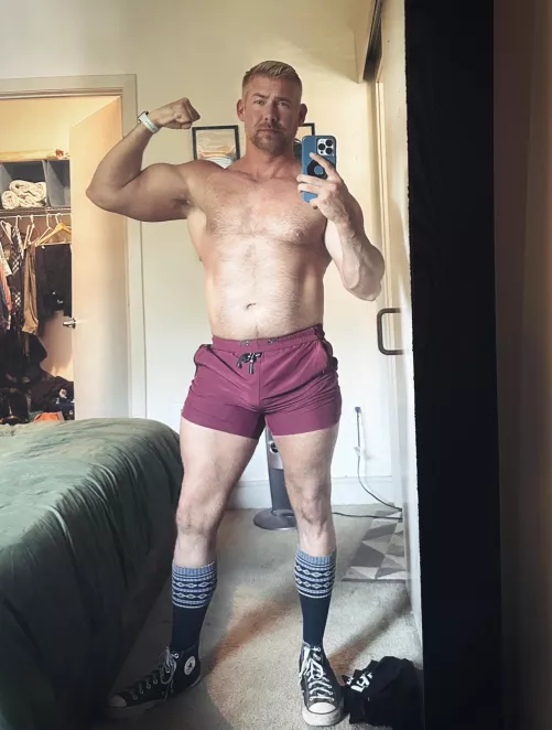 It was a push day, but feeling my bi’s