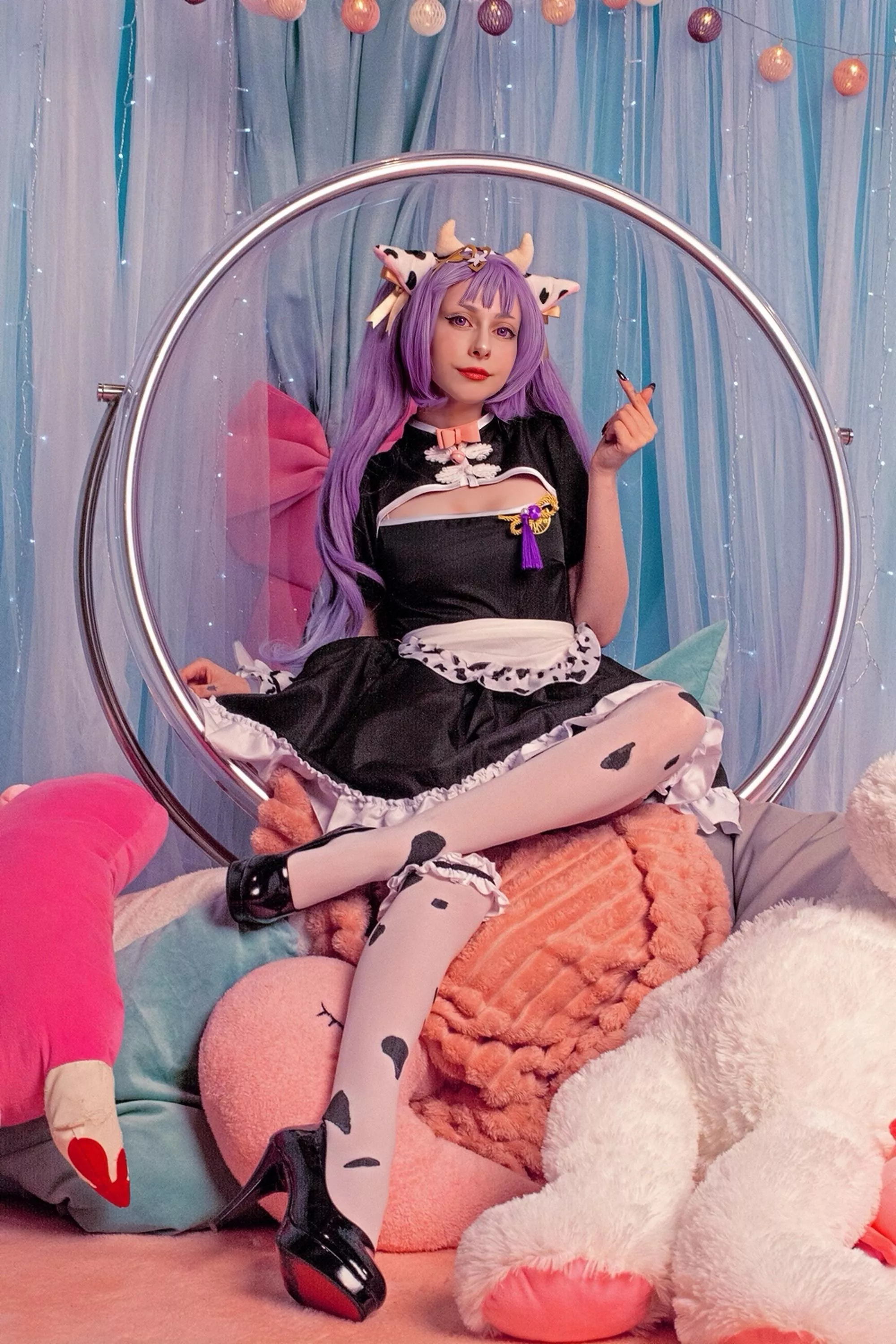 Maid Keqing by slayshaxox