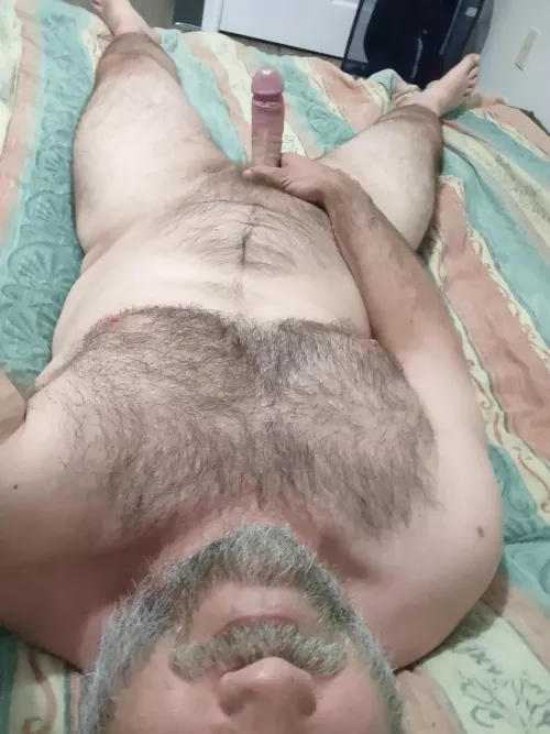 My chest hair makes a great pillow! ;)