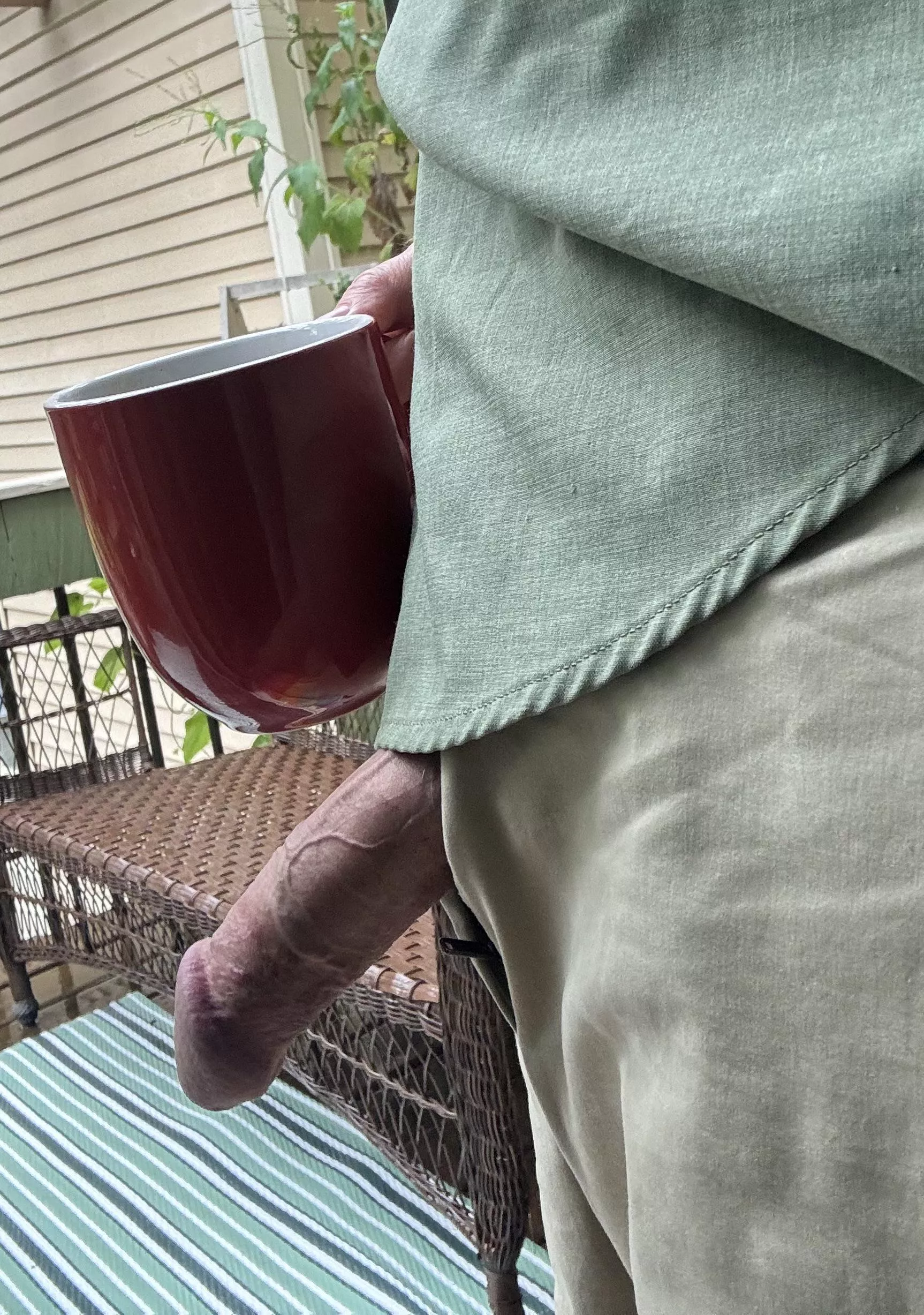 Nothing to see here… hanging out enjoying the rain is all