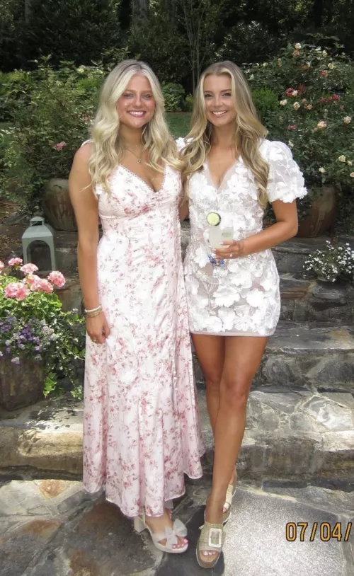 Sisters at a wedding [2]