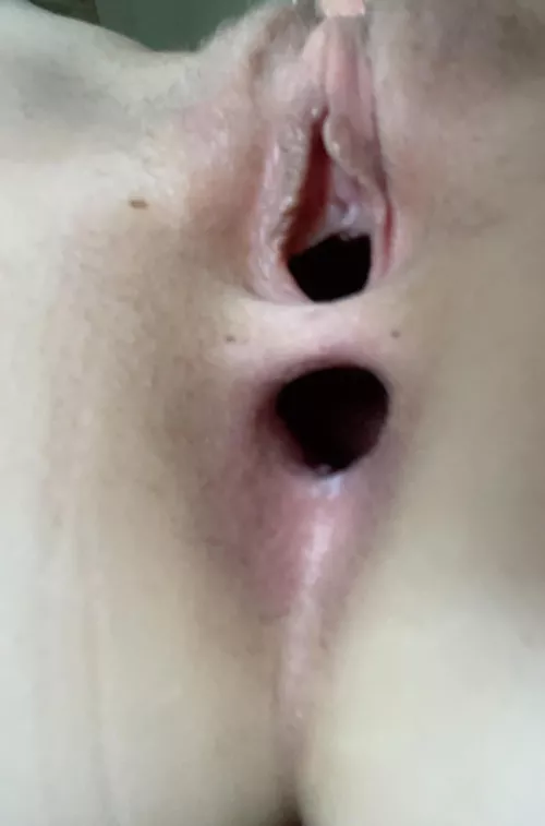 What do you think? 😵‍💫 I’m still practicing not to shake/quiver so much while holding open 😮‍💨