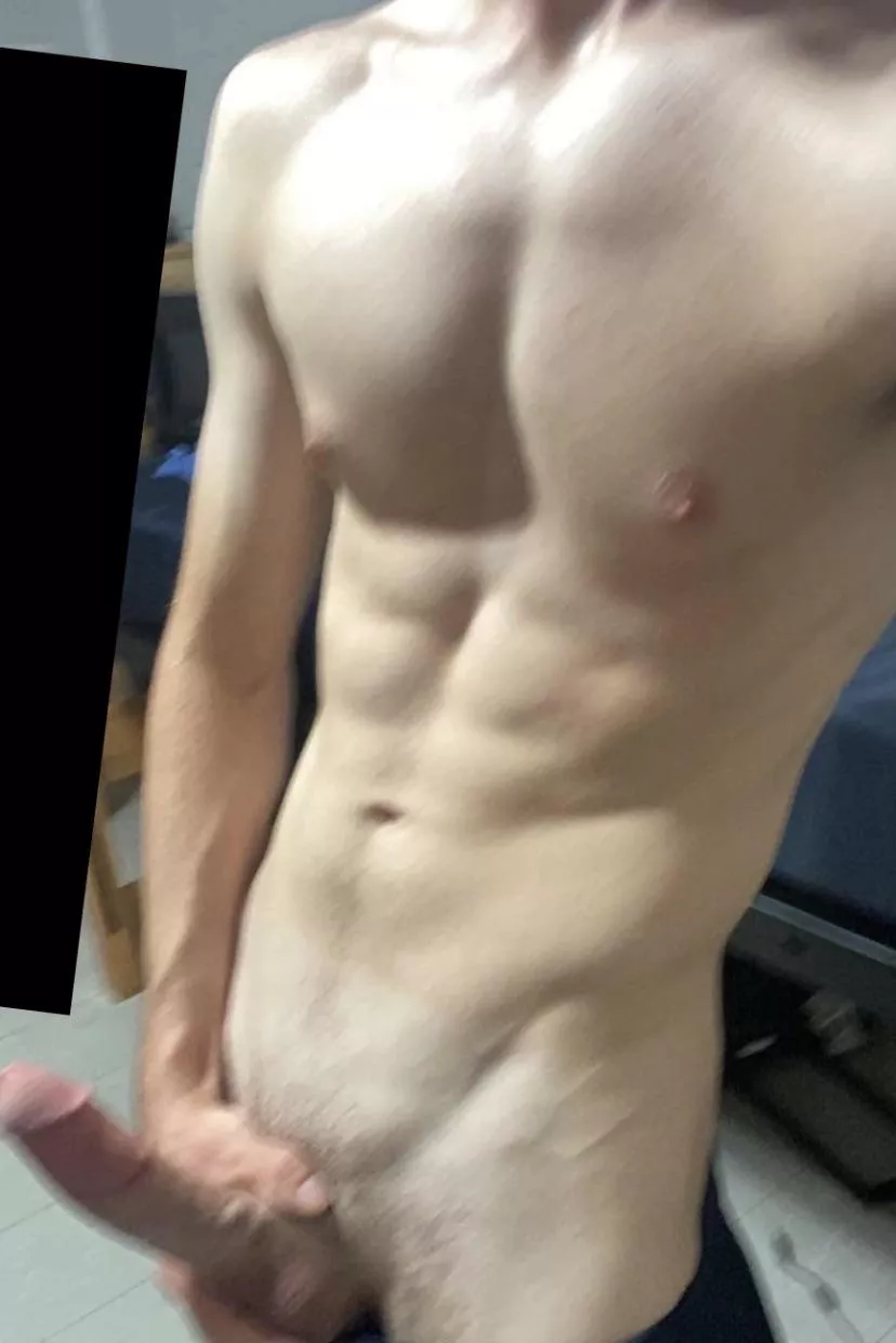 Would you run your tongue along my V?