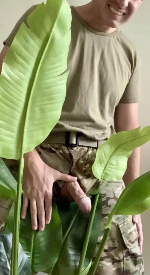 (36) Would you get fucked by a tall, goofy military guy with an average cock?