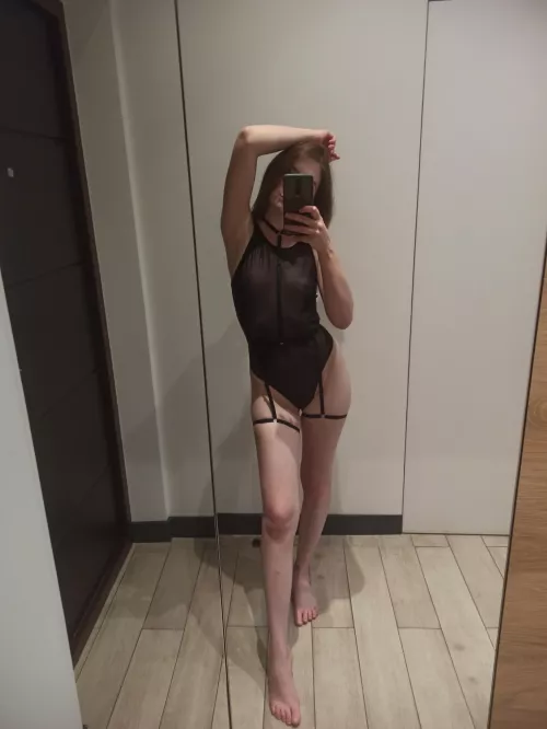 Am I the only one who loves black transparent bodysuits?