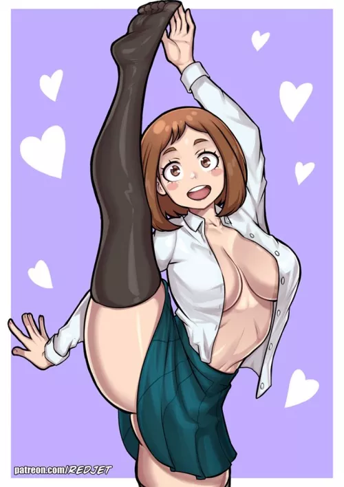 Flexible Uraraka (redjet)