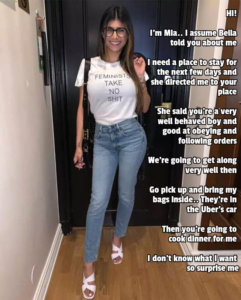 Hosting a feminist who takes no shit at your place for a few days