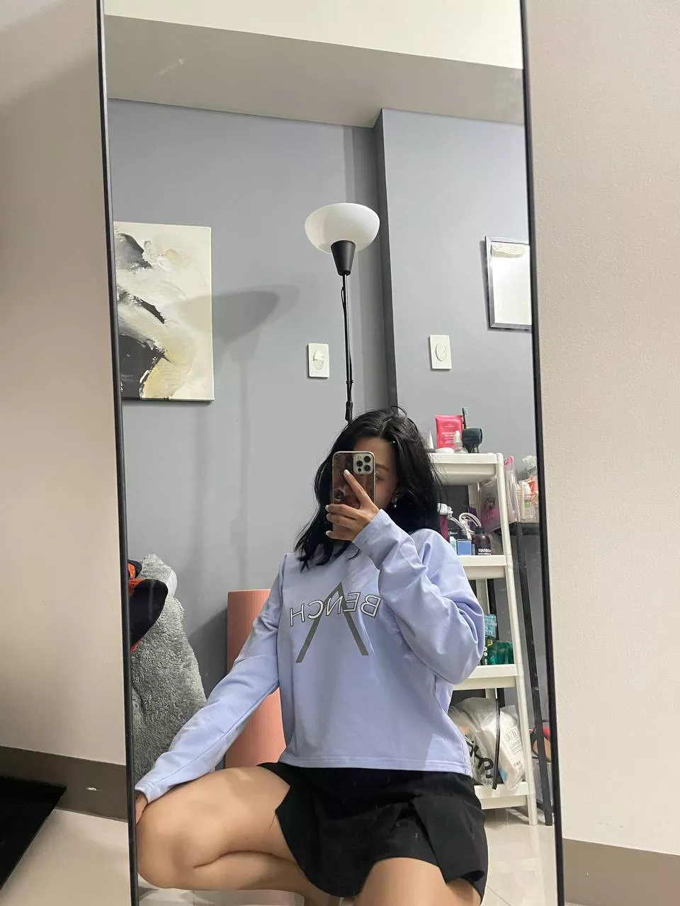 Me, myself, and my mirror selfie game on point