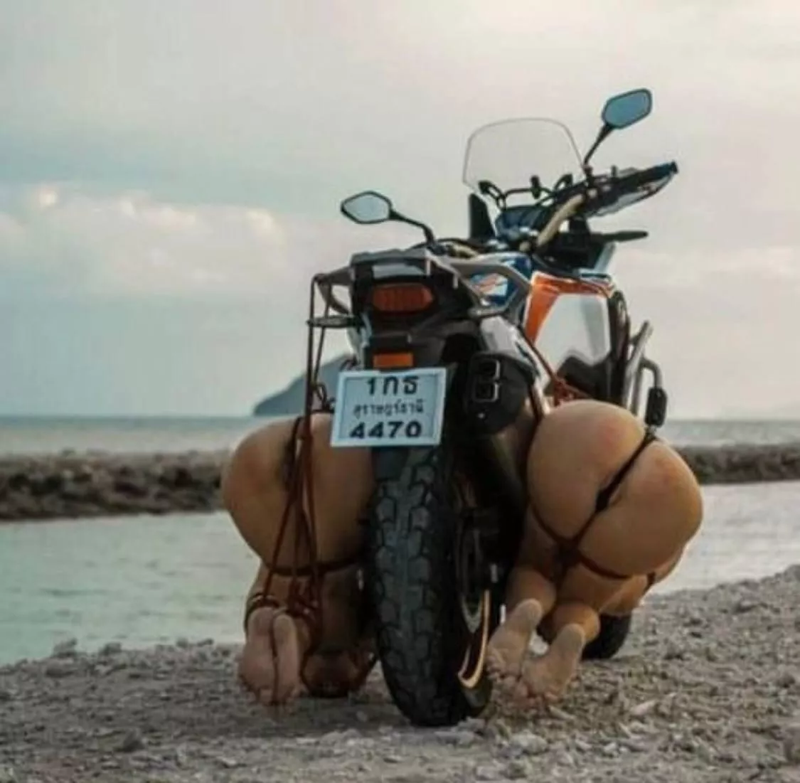 So that’s why motorcycles have luggage racks?