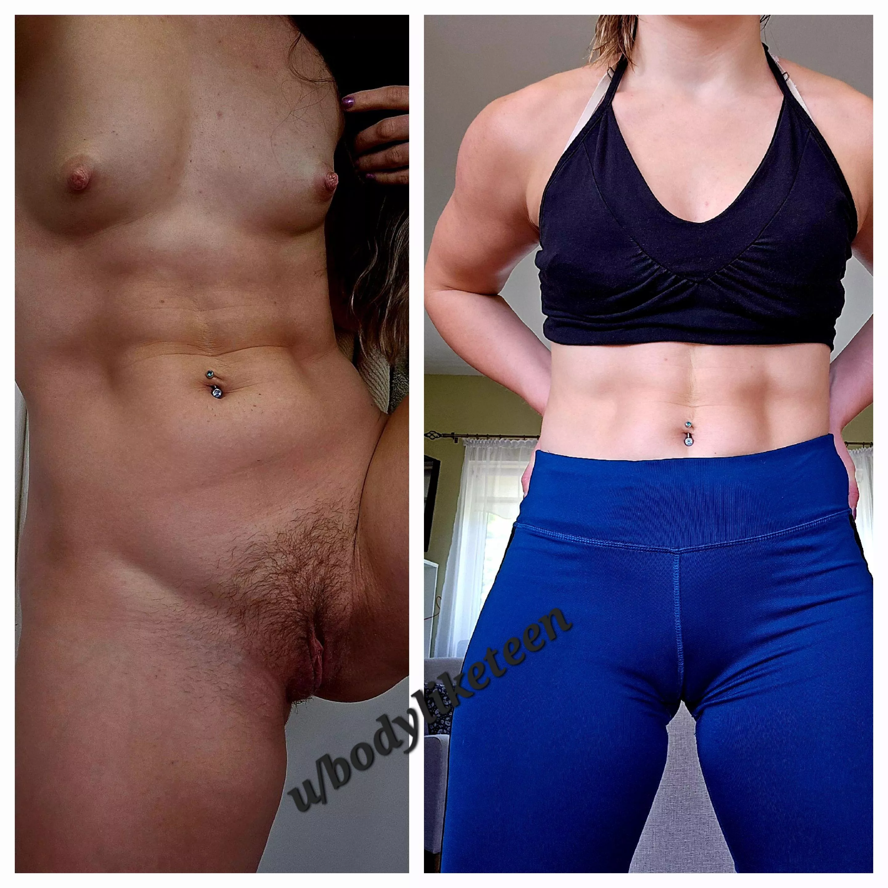 This is what guys can't see at the gym.. :) 