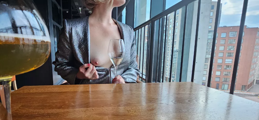 Would you order me a drink? 