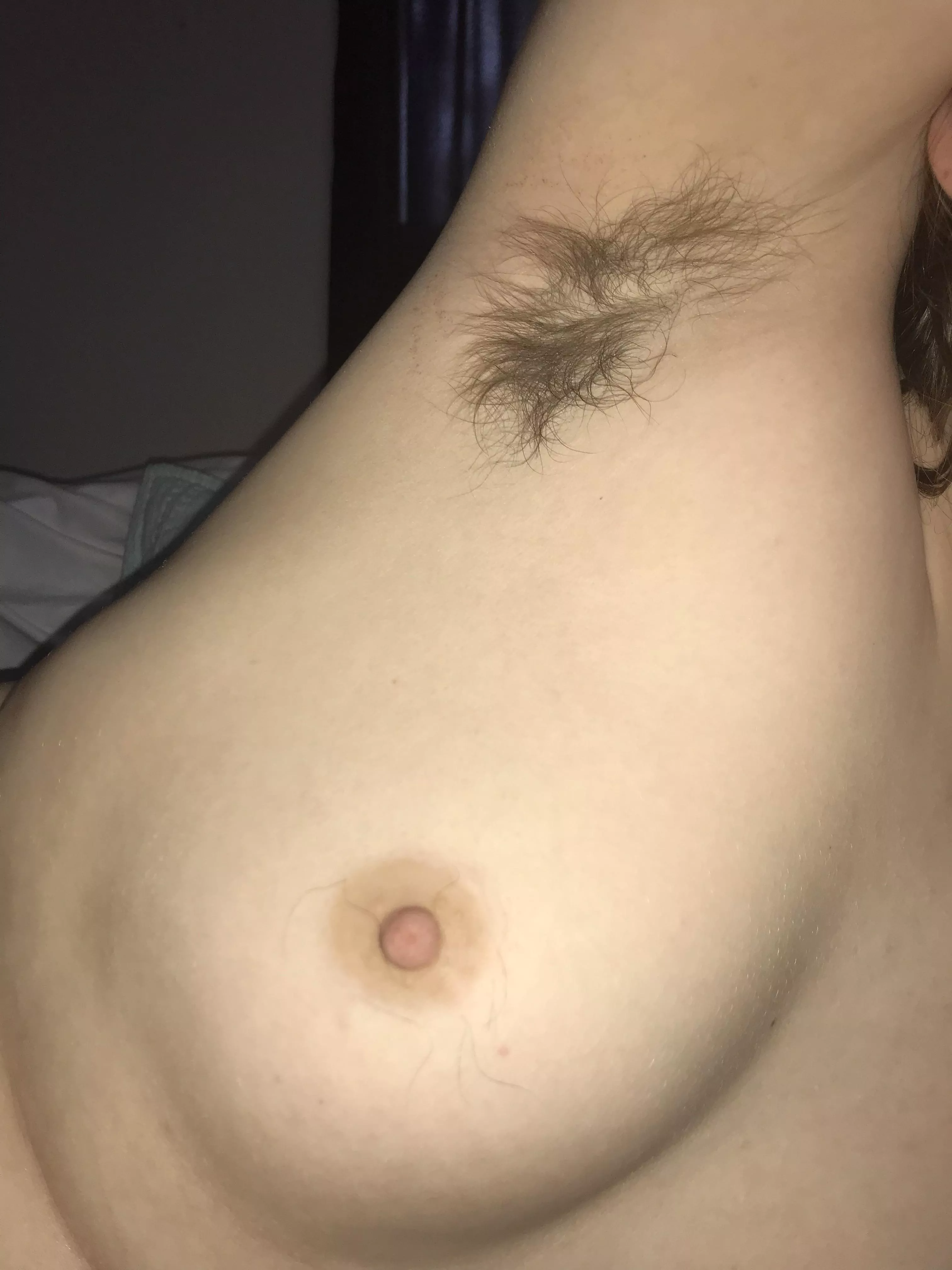 You see my hairy pits when I take off my shirt - a welcome surprise?