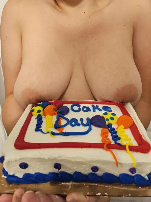 For goodness sake, come eat my cake! 😉