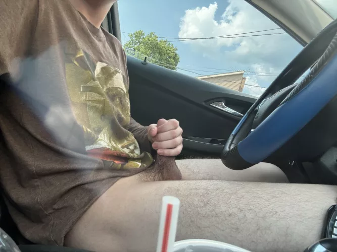 I love jerking off in my car