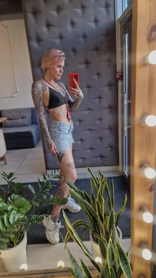 Is my tummy enough to satisfy all your fantasies