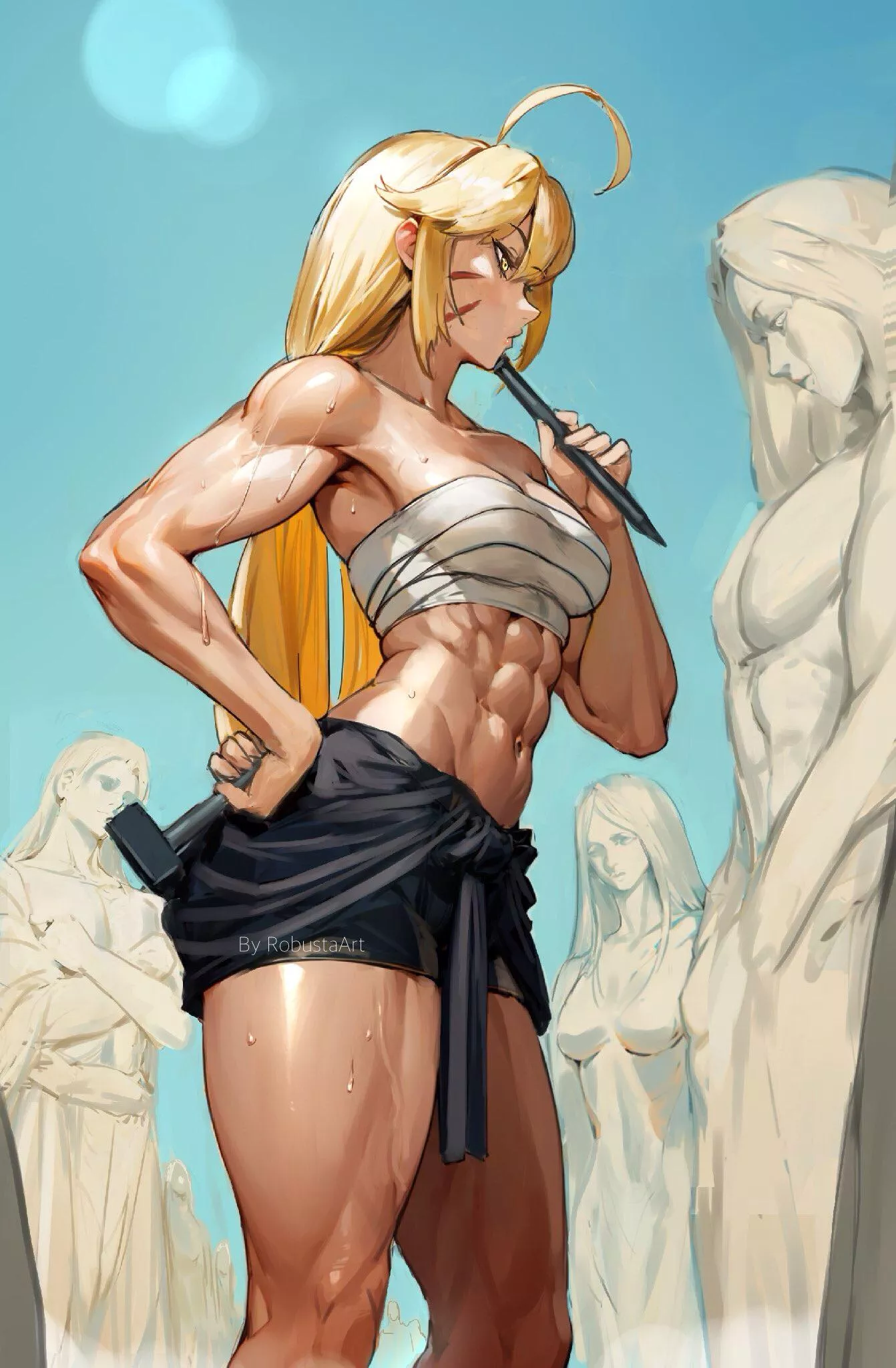 Sculpted scupltor (@RobustaArt)