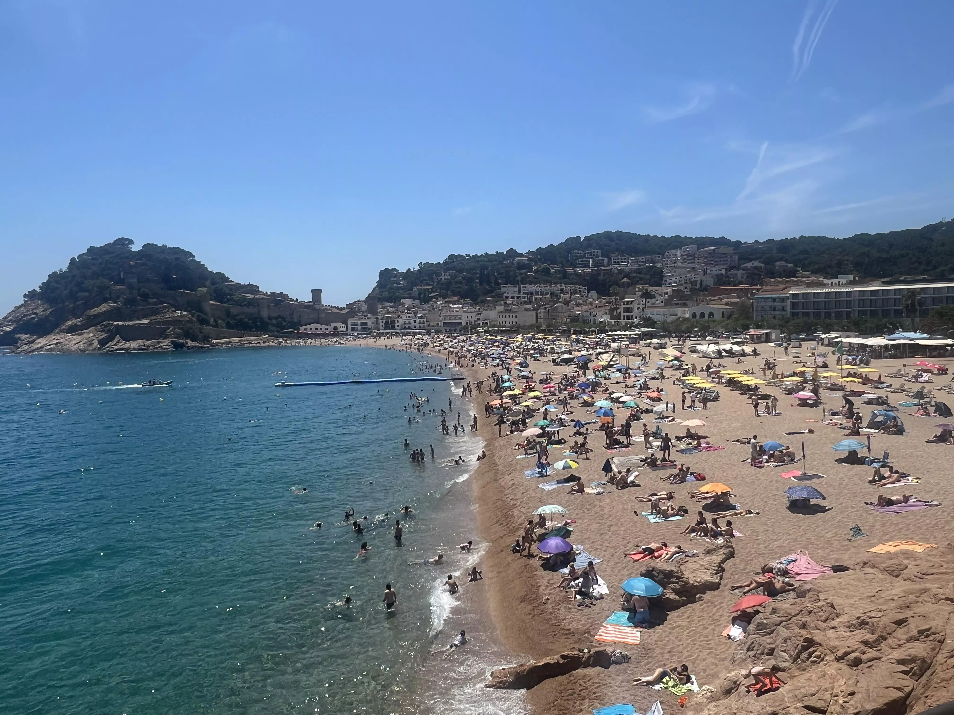 “ The Grand Beach” Tossa De Mar, Spain