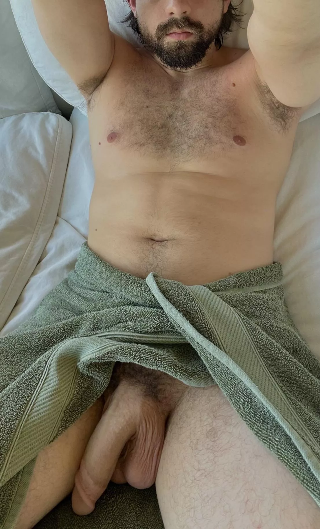 Think I might just hang out like this all day, any objections? [35]