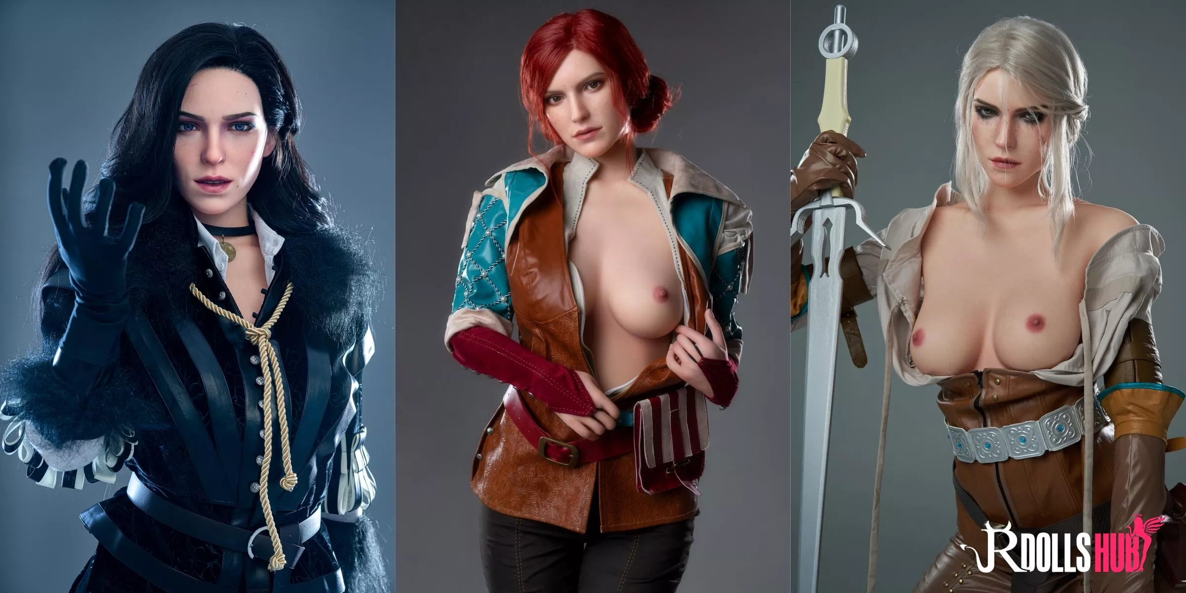 Who is the sexiest female character in The Witcher 3? (Game Lady Doll)