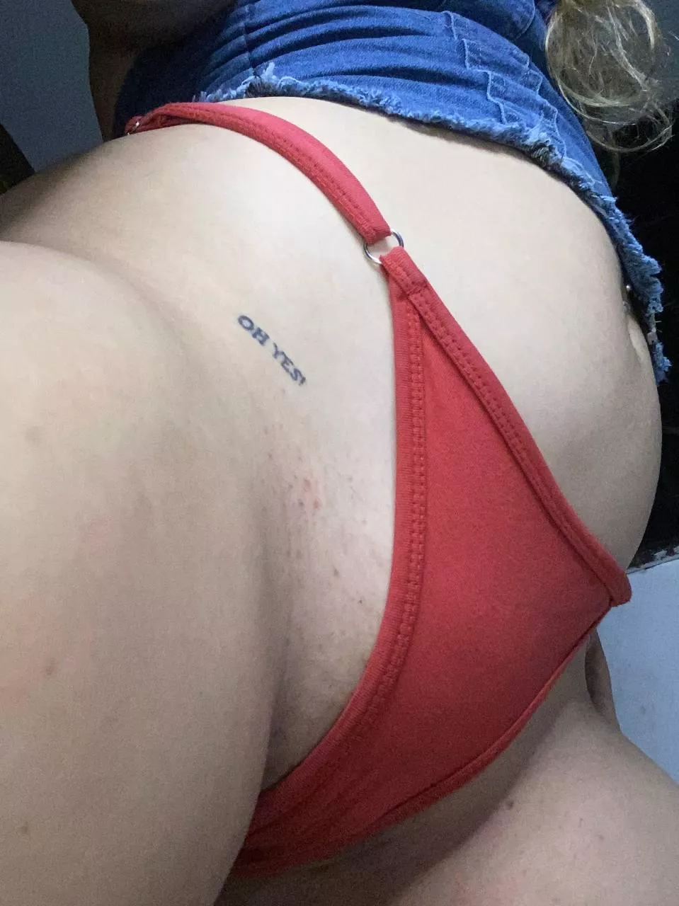 You must remove my thong without using your hands