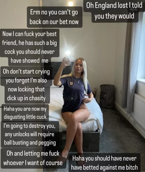 You shouldn’t have bet on England winning 