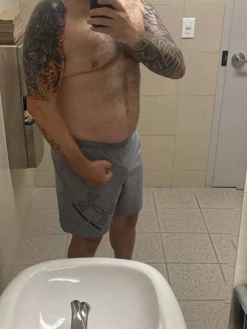 44M, post workout selfie…thoughts?