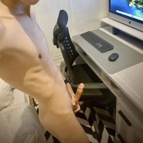 A quick selfie before going to bed