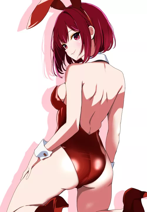 Bunny Girl Kana On Her Knees (Oshi No Ko)