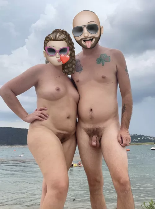 Cloudy Saturday at Hippie Hollow. Still gorgeous though!