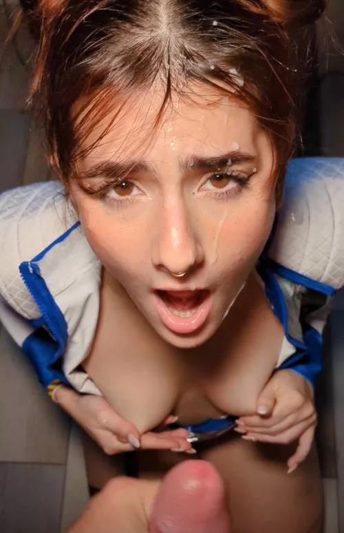 He Says I Look Prettiest With Cum On My Face 