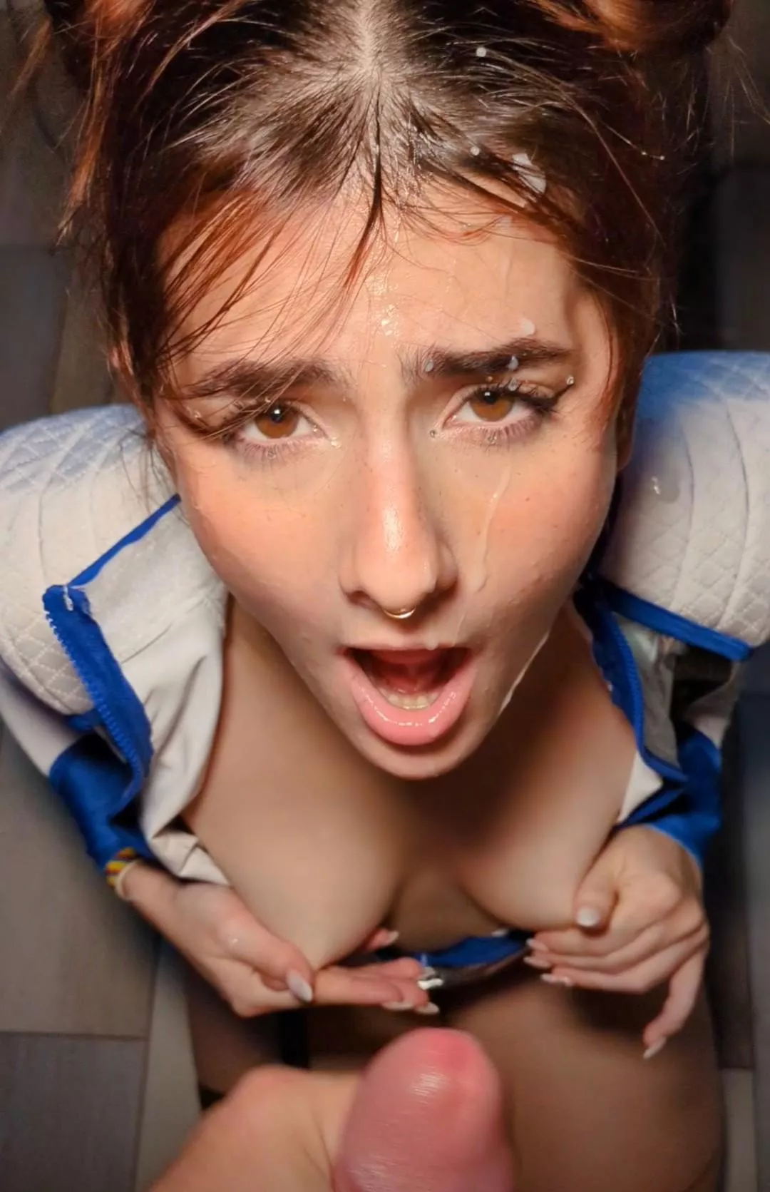 He Says I Look Prettiest With Cum On My Face 