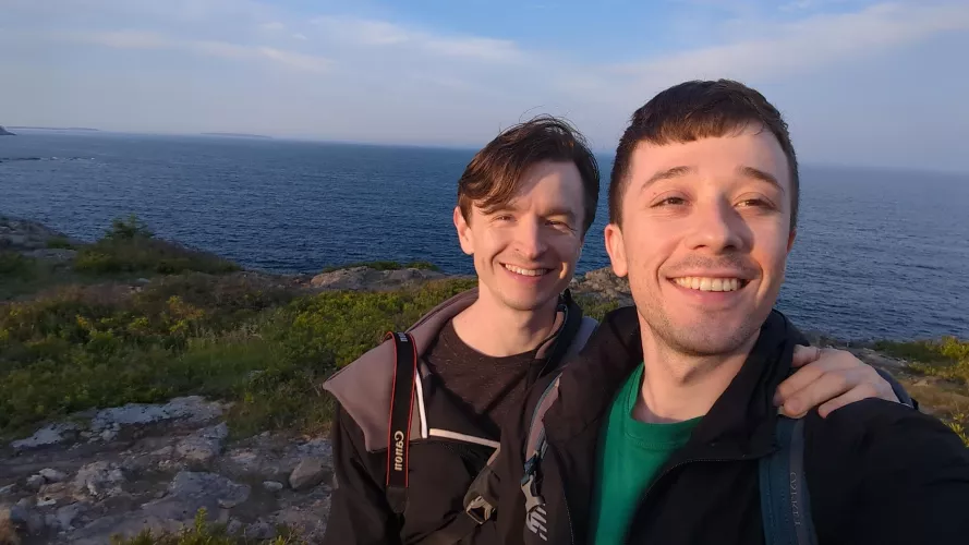 Hiking is always better with company!