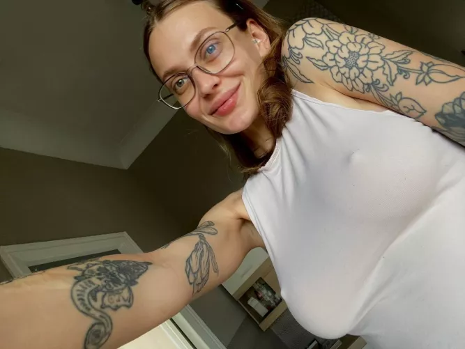 I like feeling free without a bra