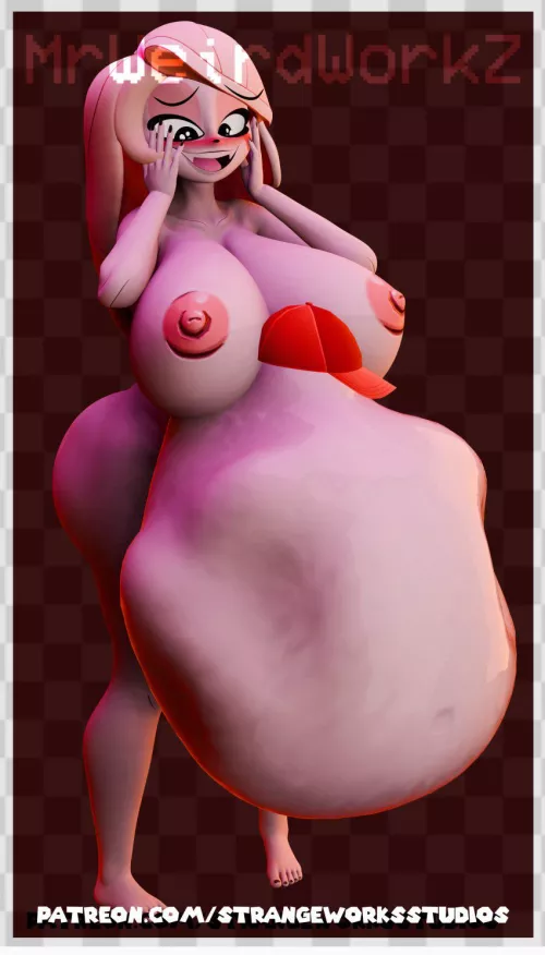 {Image} *insert super original joke here* (Art by mrweirdworkz) [F PRED] [ORAL VORE] 